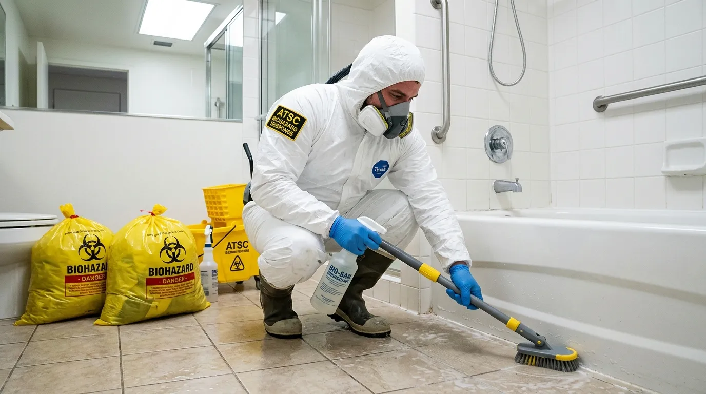 Decontamination equipment deployed for Blood Cleanup in North Valley Stream